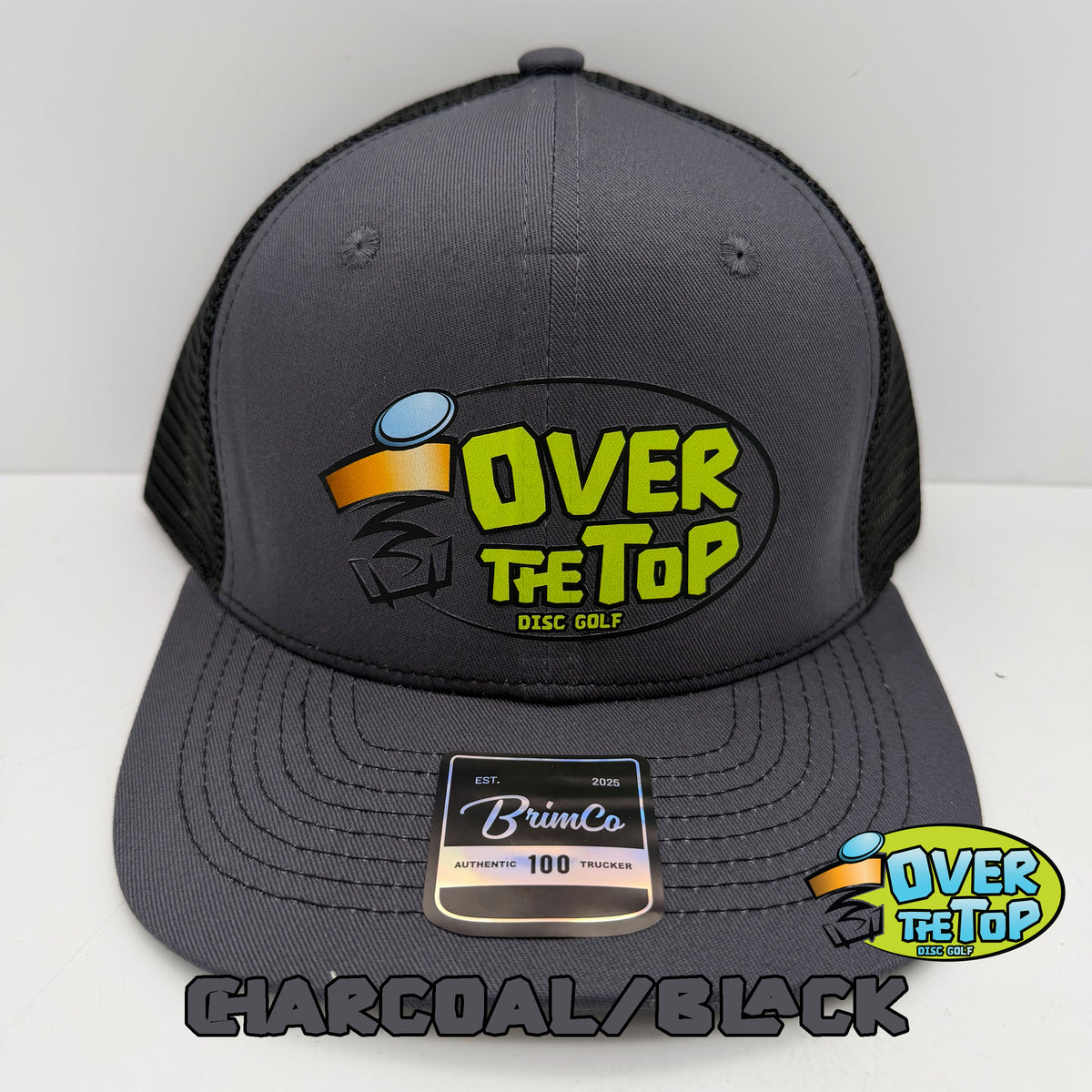 Over The Top Disc Golf Classic 6-Panel Trucker Hat