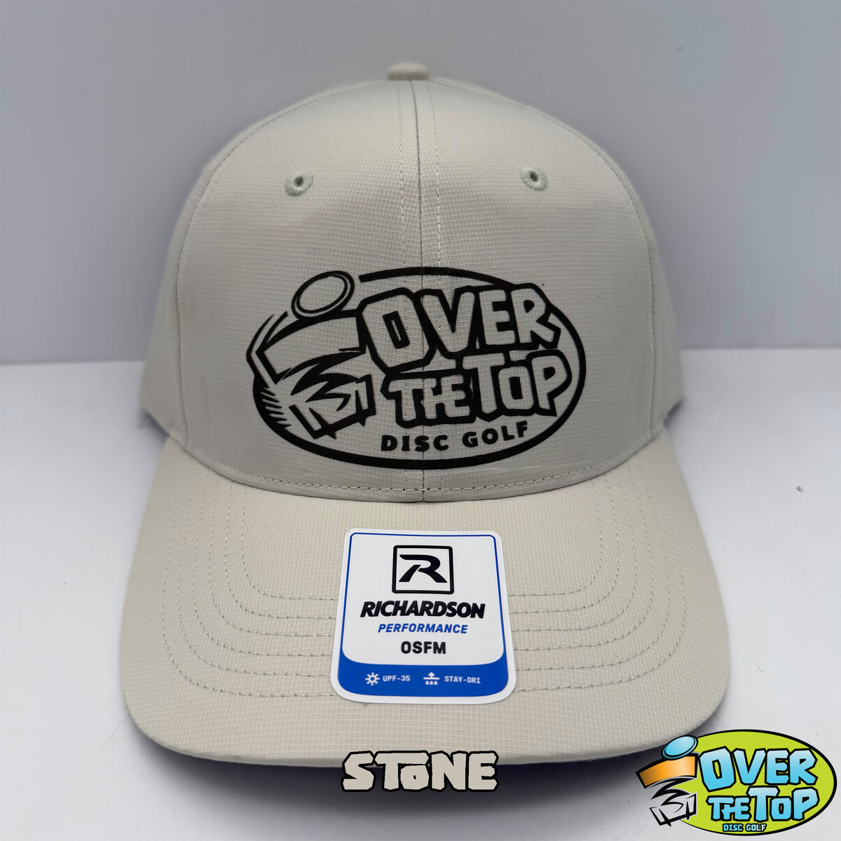 Over The Top Disc Golf Casual Performance Lite Adjustable Hat