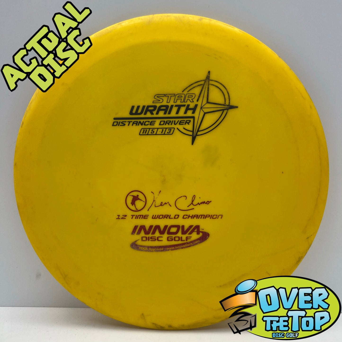 Wraith Star Used (5. Inked) 175g
