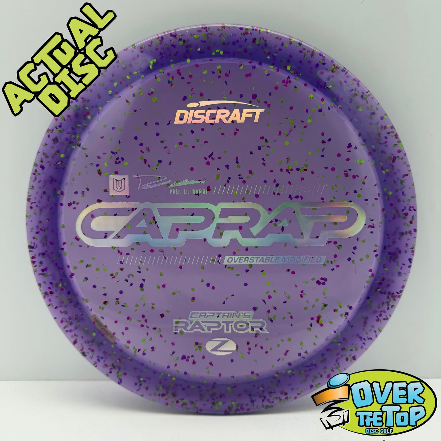Captain's Raptor Z Confetti (Paul Ulibarri) 174g