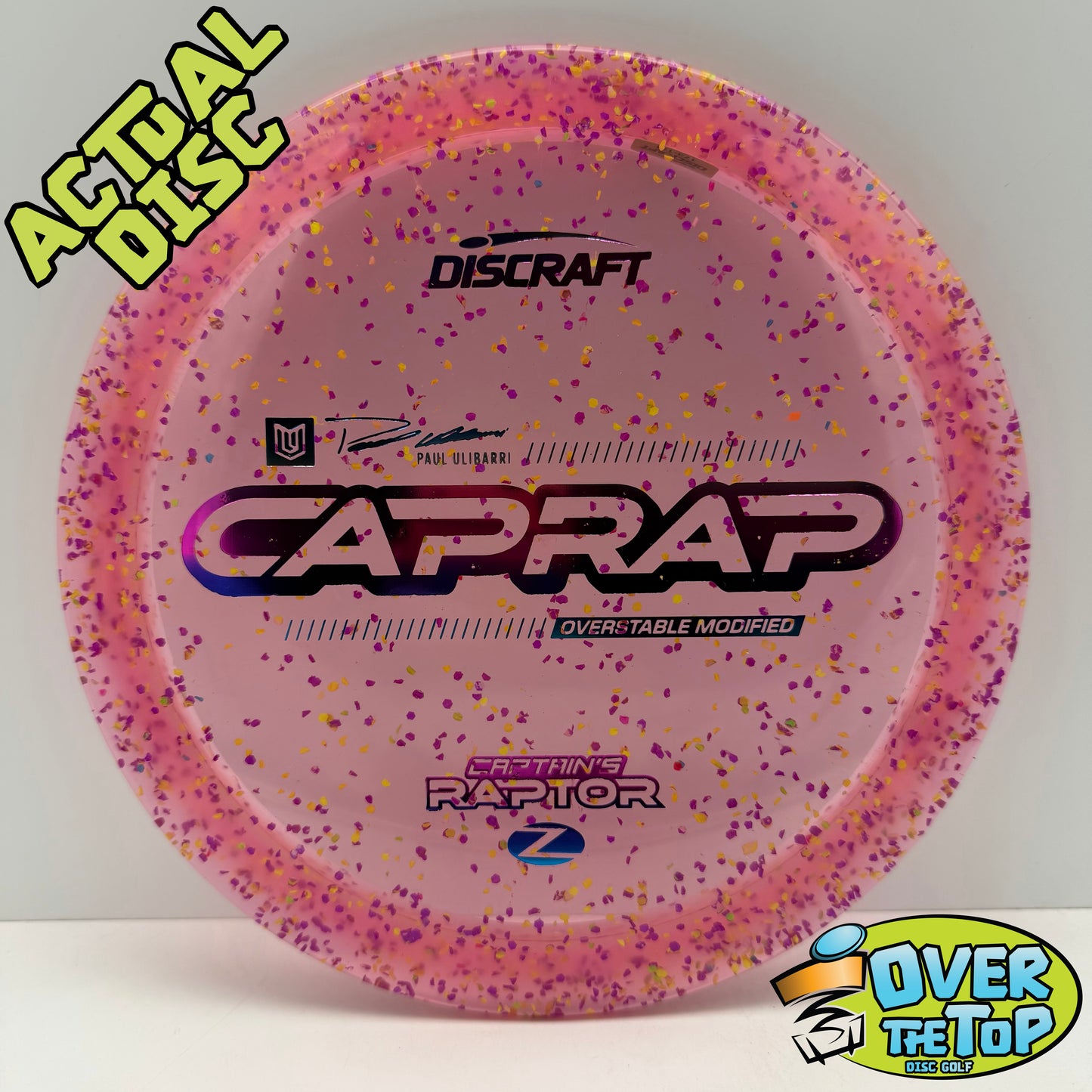 Captain's Raptor Z Confetti (Paul Ulibarri) 174g