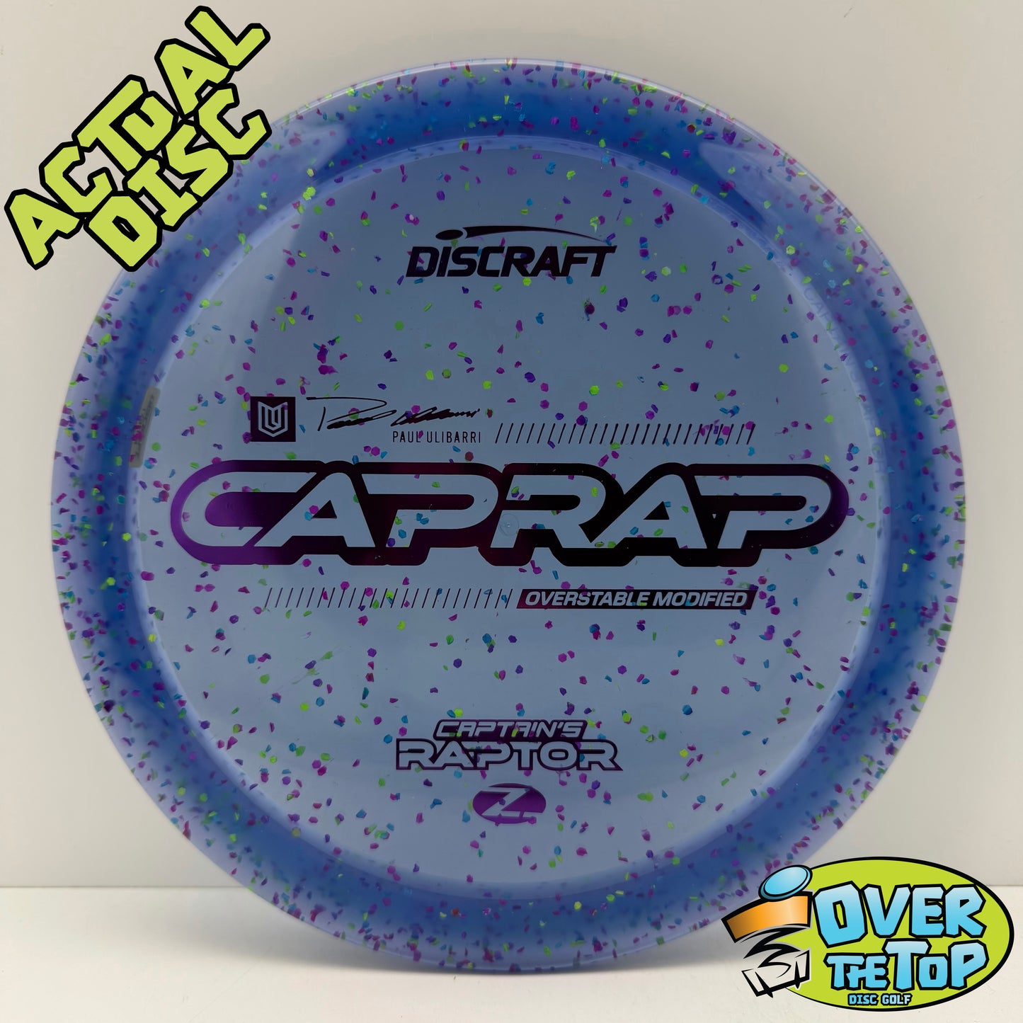 Captain's Raptor Z Confetti (Paul Ulibarri) 174g