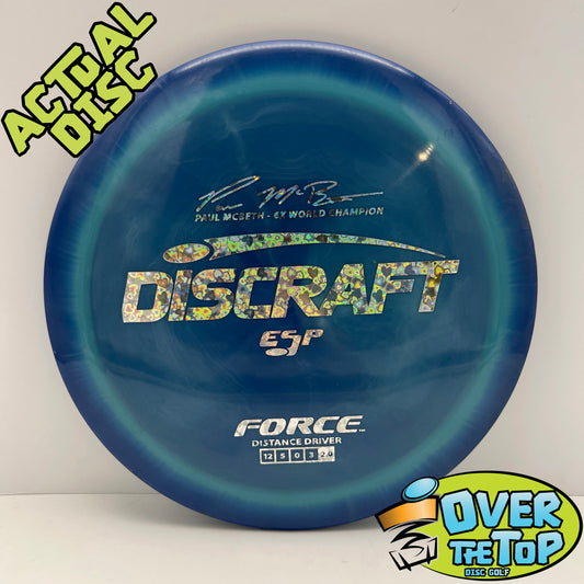 Force Signature ESP (Paul McBeth 6X) Used (5. Clean) 172g