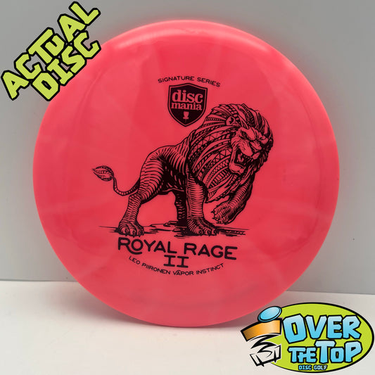 Instinct Signature Series Vapor Royal Rage II (Leo Piironen) Used (7. LE/SE) 171g