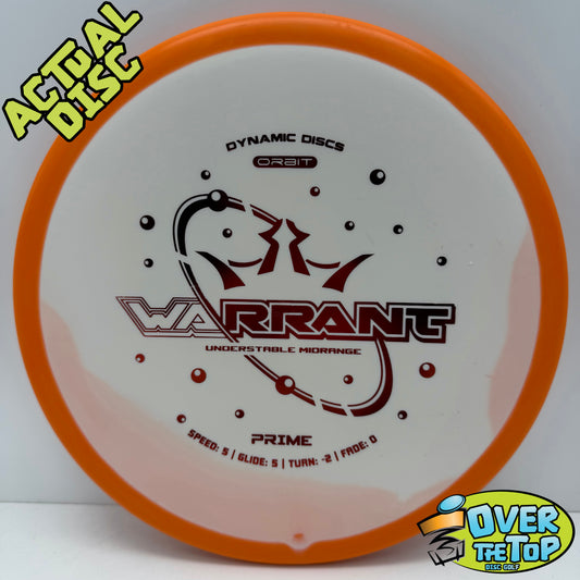 Warrant Prime Orbit 177g