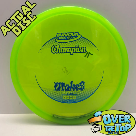Mako3 Champion Used (7. Inked) 182g