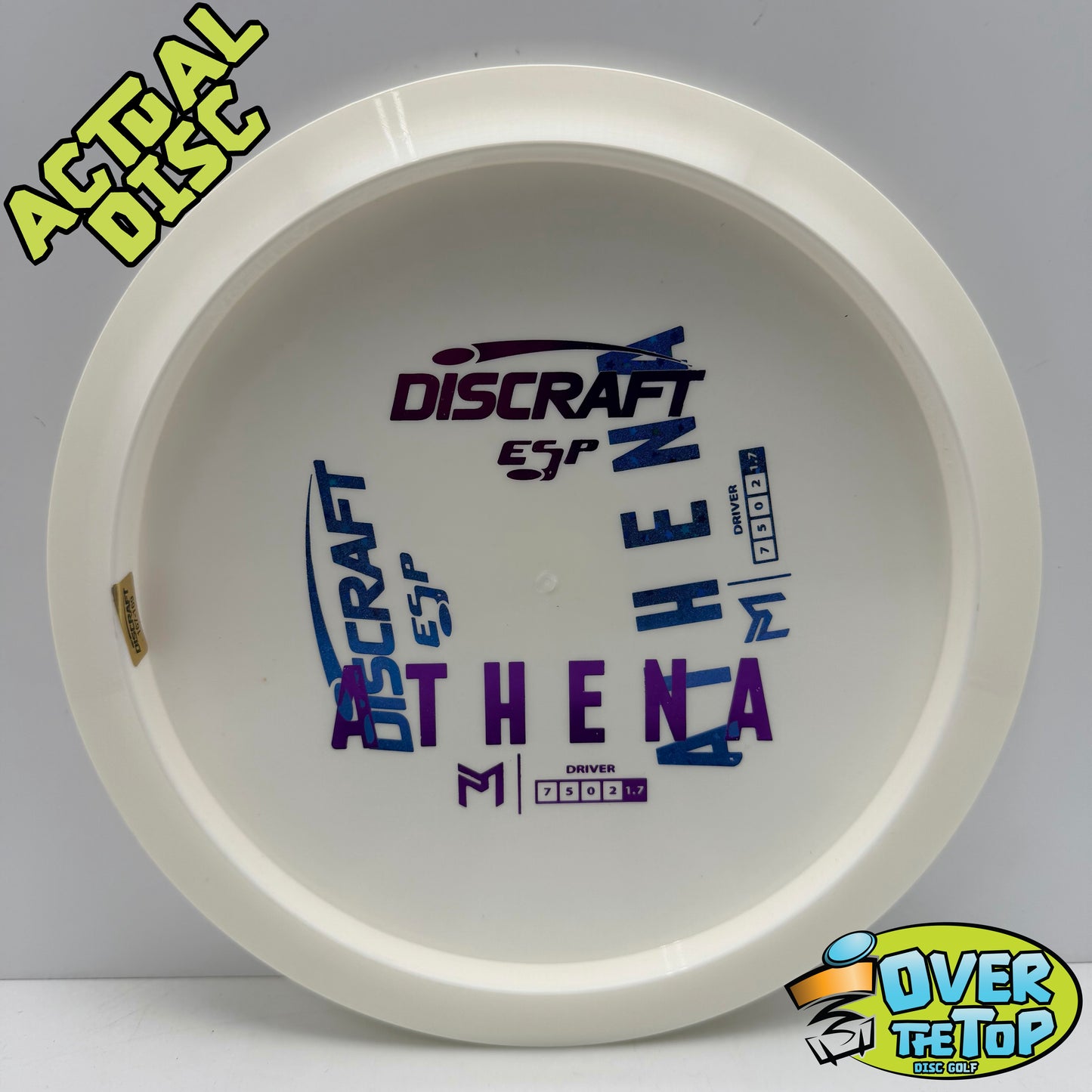 Athena Bottom Stamp ESP (Paul McBeth) Used (8/10. Clean) 169g