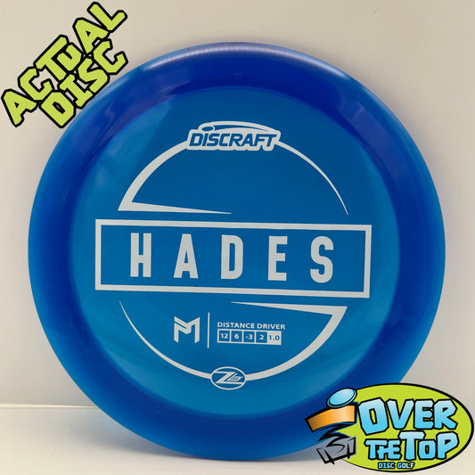 Hades Signature Z LIte (Paul McBeth) 161g