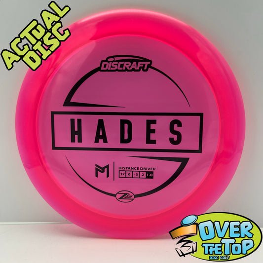 Hades Signature Z LIte (Paul McBeth) 157g