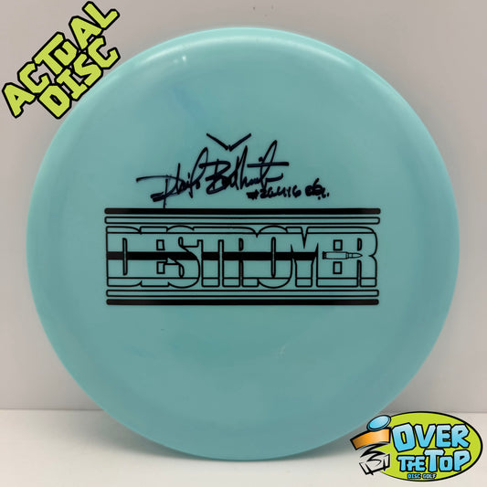 Destroyer Star Custom Stamp (Ideal Discs Destroyer) Philo Brathwaite Signed 171g