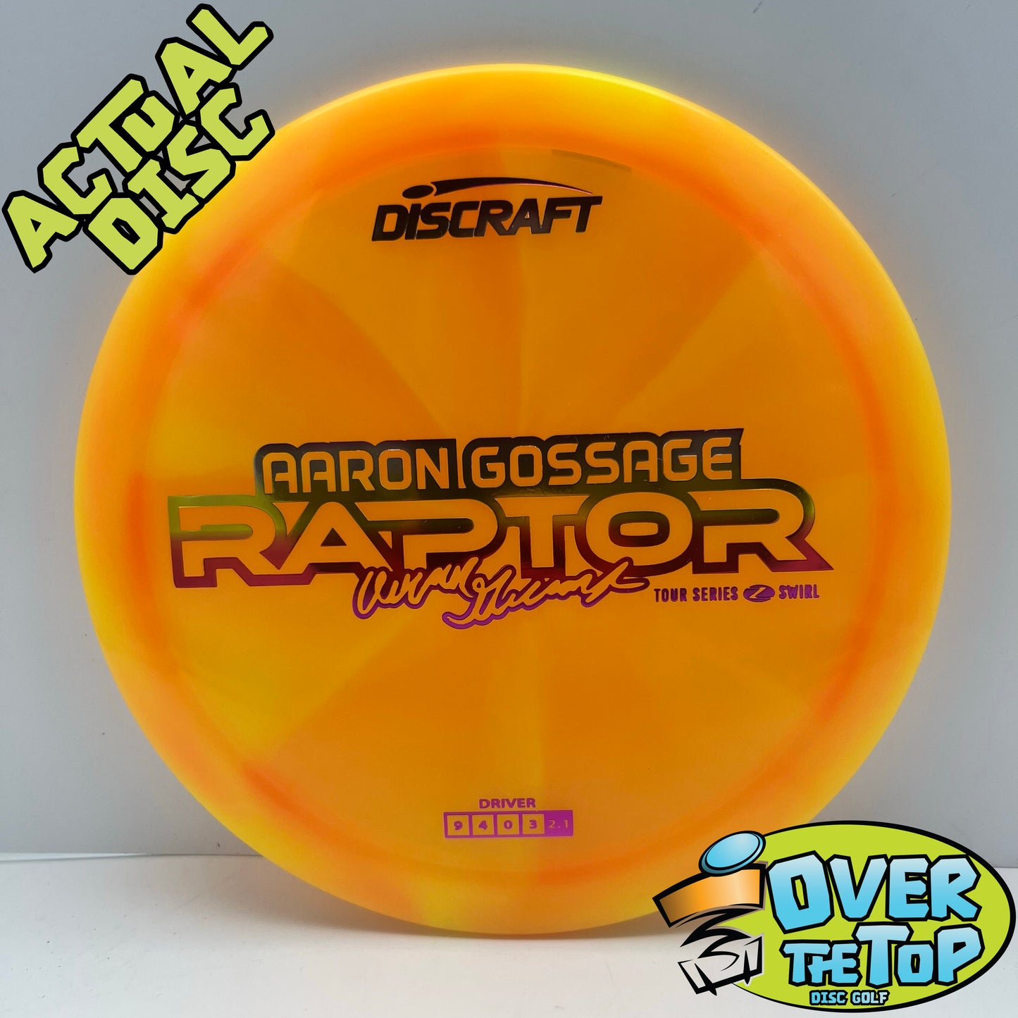 Raptor Tour Series (Aaron Gossage) Z Swirl 174g