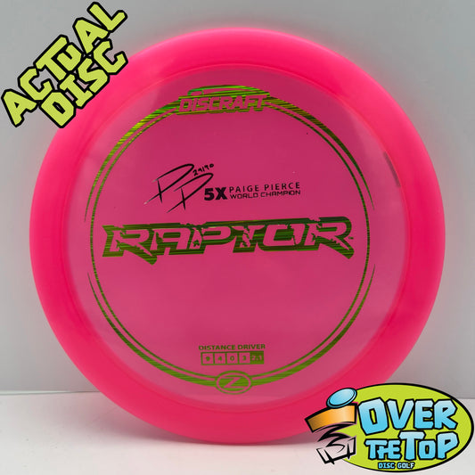 Raptor Z-Line Signature (Paige Pierce 5X) 174g