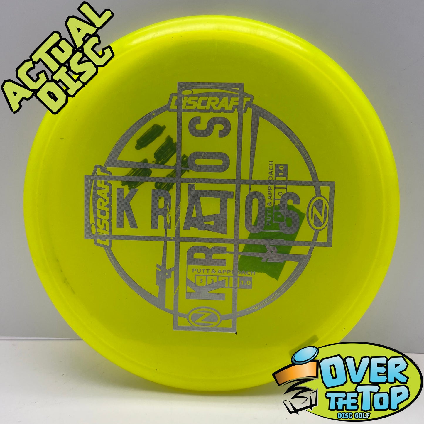 Kratos Z-Line (Paul McBeth) Misprint Used (6. Inked) 174g
