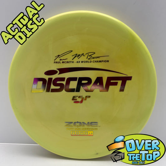 Zone Signature ESP 6X (Paul McBeth) 173g