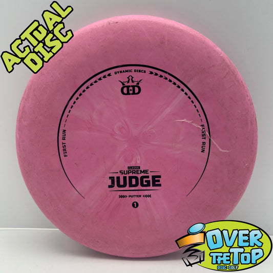 Judge Classic Supreme First Run Used (4. Clean) 176g