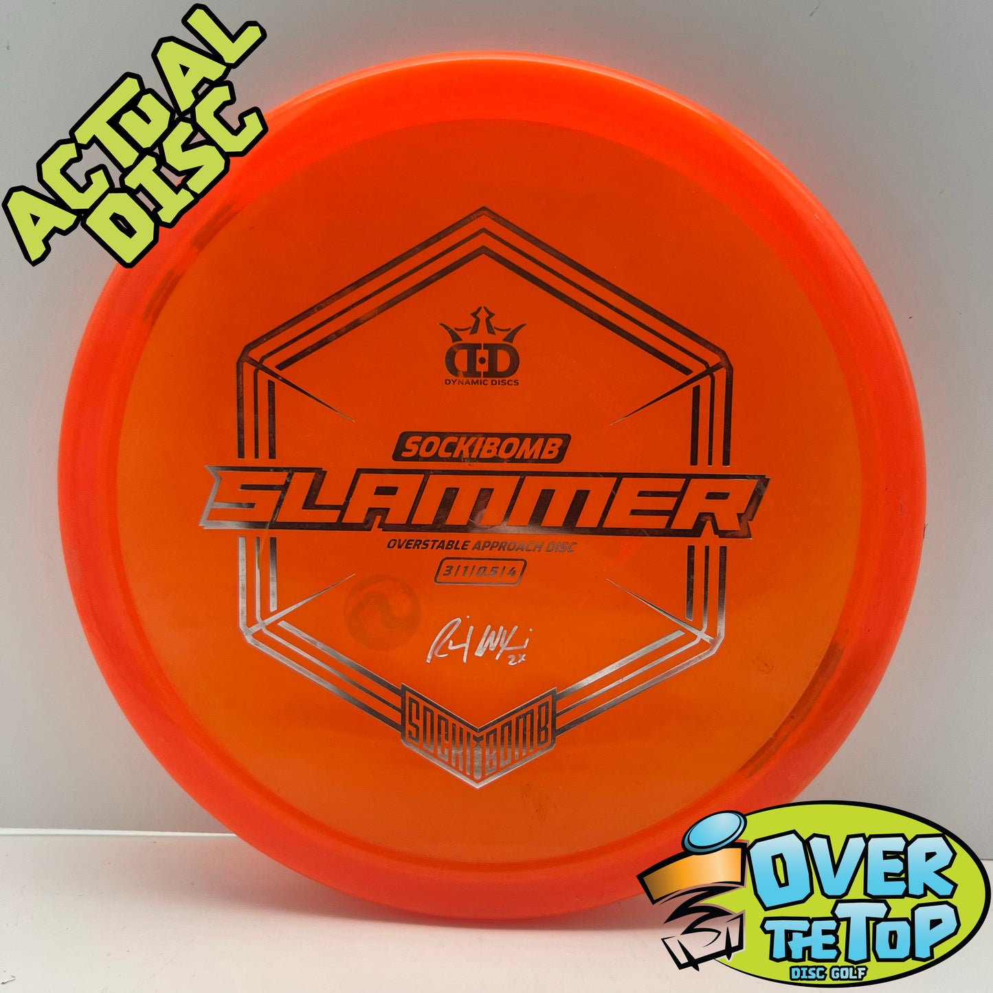 Sockibomb Slammer Lucid Ice (Ricky Wysocki) Used (8. LE/SE) 174g
