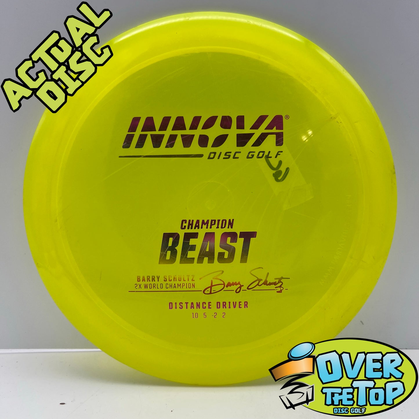 Beast Champion (Barry Schultz 2X) Used (6/10. Clean) 172g