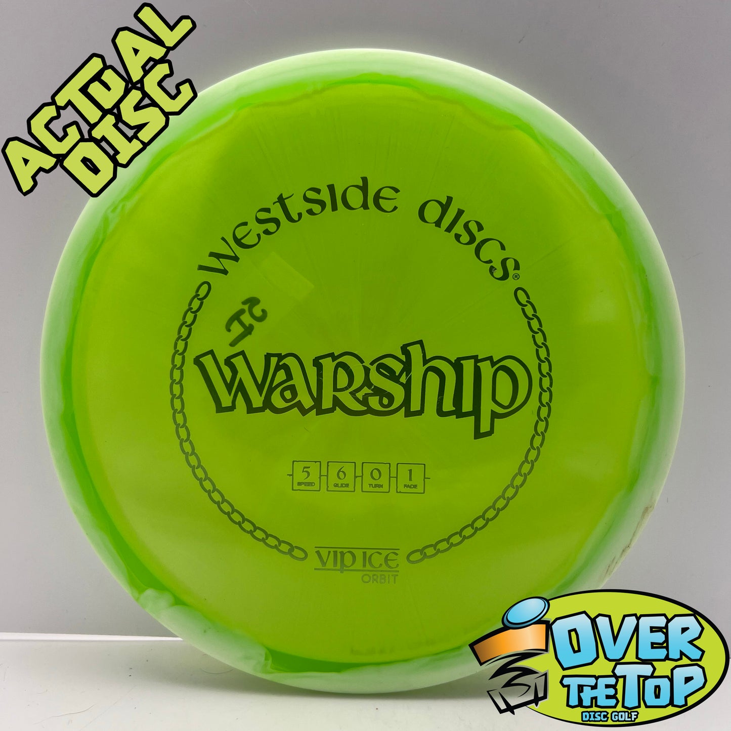 Warship VIP Ice Orbit Used (5/10. Inked) 178g