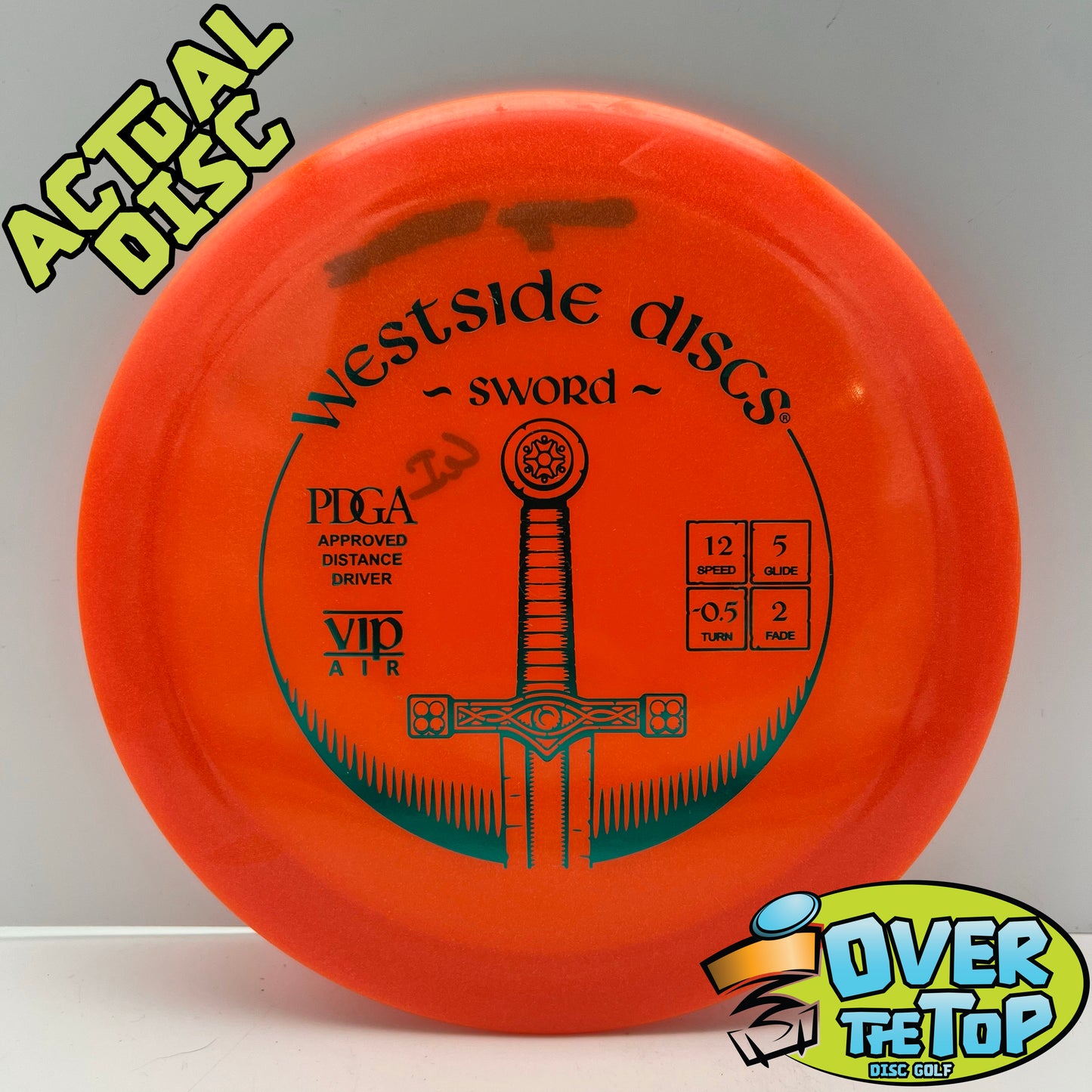 Sword VIP Air Used (6/10. Inked) 156g