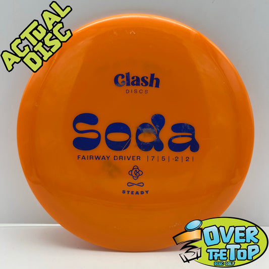 Soda Steady Used (6/10. Inked) 174g