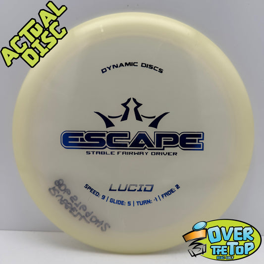 Escape Lucid Used (8/10 Inked) 172g