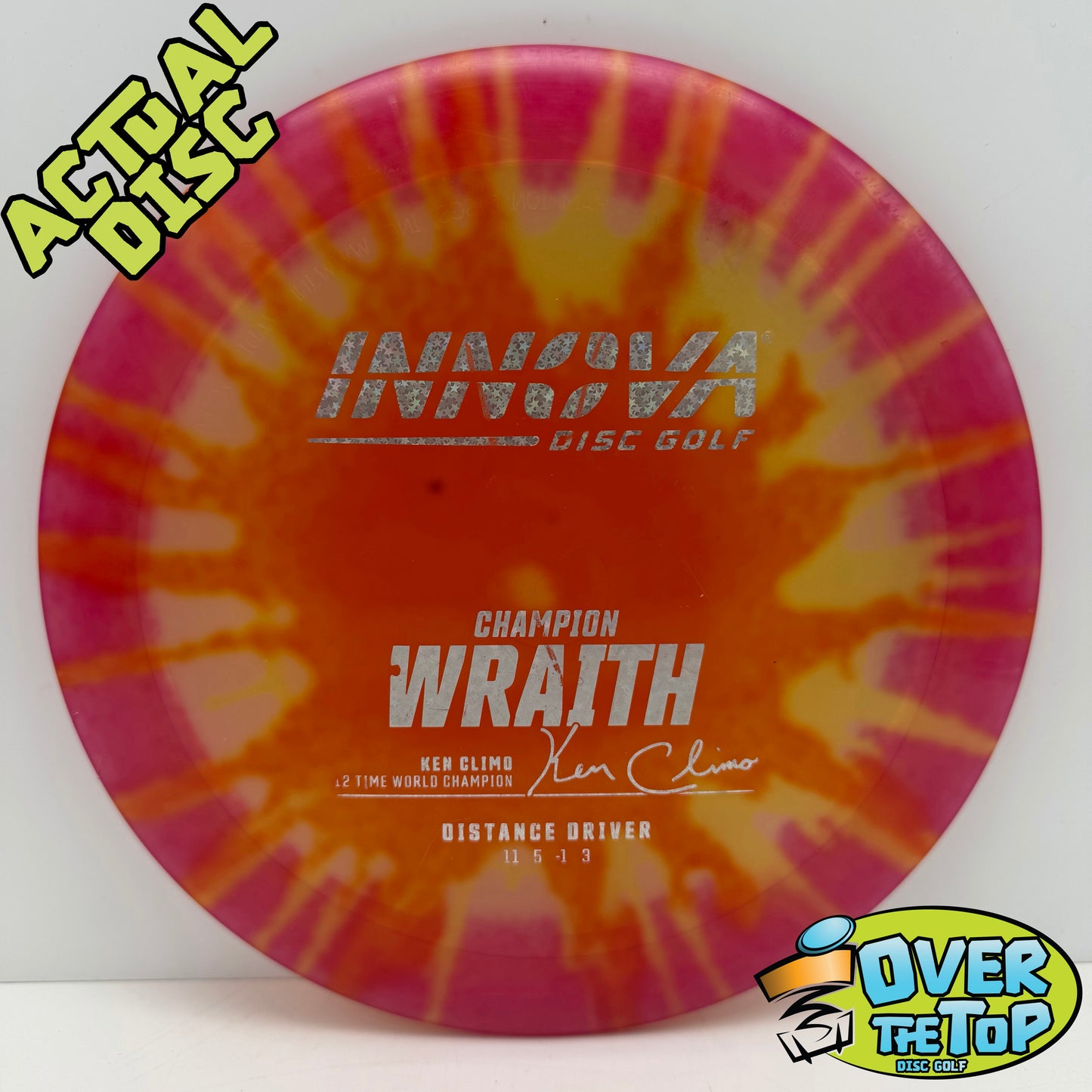 Wraith Champion I-Dye Used (7/10. Clean) 173g