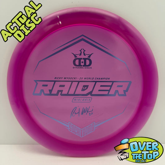 Raider Lucid Special Edition (Ricky Wysocki) Used (9/10. SE) 169g