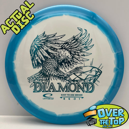 Diamond Gold Orbit 156g