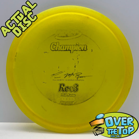 Roc3 Champion (Paul McBeth 2x) Used (5. LE/SE) (Copy) 180g