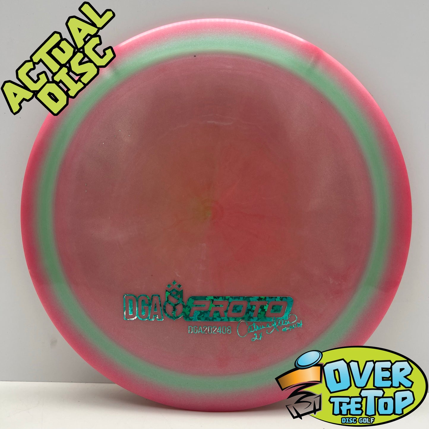 DGA Proto Driver Experimental Plastic (Catrina Allen) 167-169g