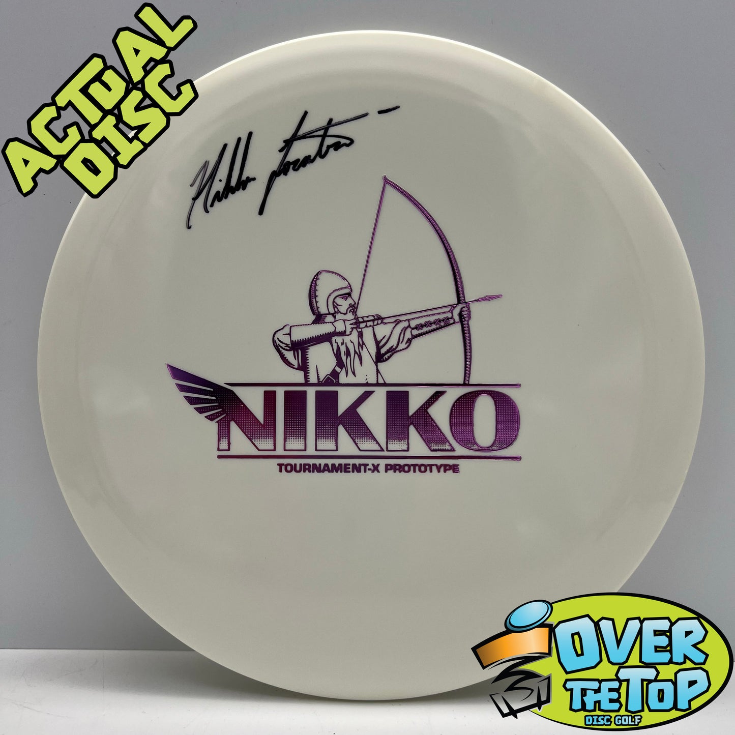 Longbowman Tournament-X Prototype Signed (Nikko Locastro) Used (7. LE/SE) 173g