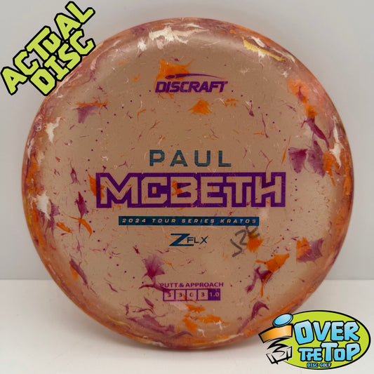 Kratos Jawbreaker Z FLX Tour Series (Paul McBeth) Used (7/10.SE) 175g