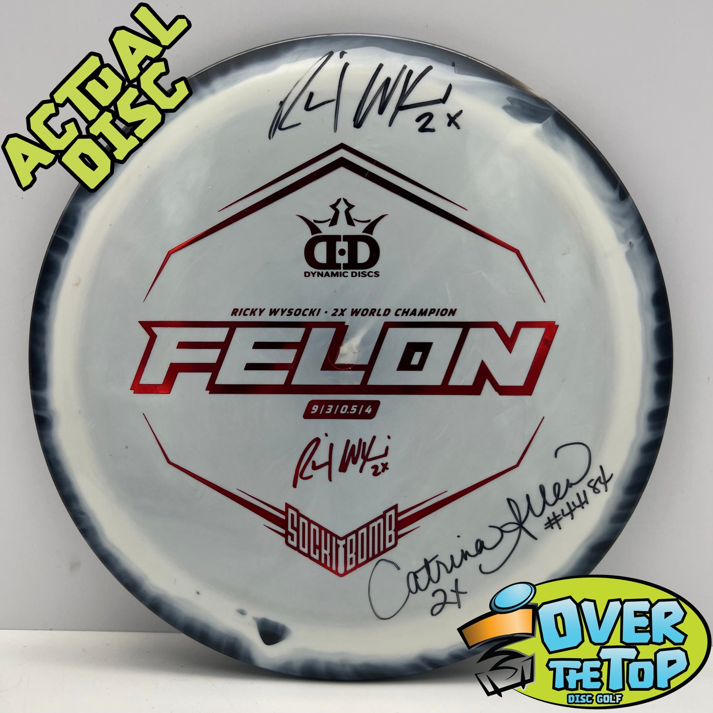 Felon Fuzion Orbit Tour Series 2022 Signed Catrina Allen (Ricky Wysocki) Used (8. LE/SE) 174g