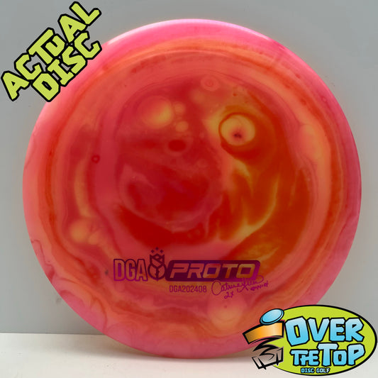 DGA Proto Driver Experimental Plastic (Catrina Allen) (CalvinCraft Custom Dye) 173-174g