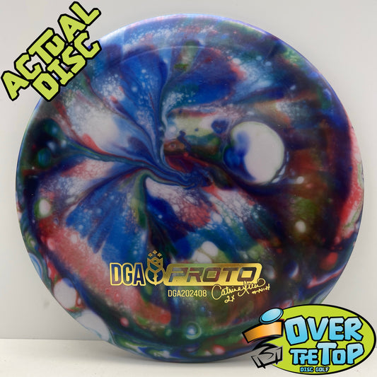 DGA Proto Driver Experimental Plastic (Catrina Allen) (CalvinCraft Custom Dye) 167-169g