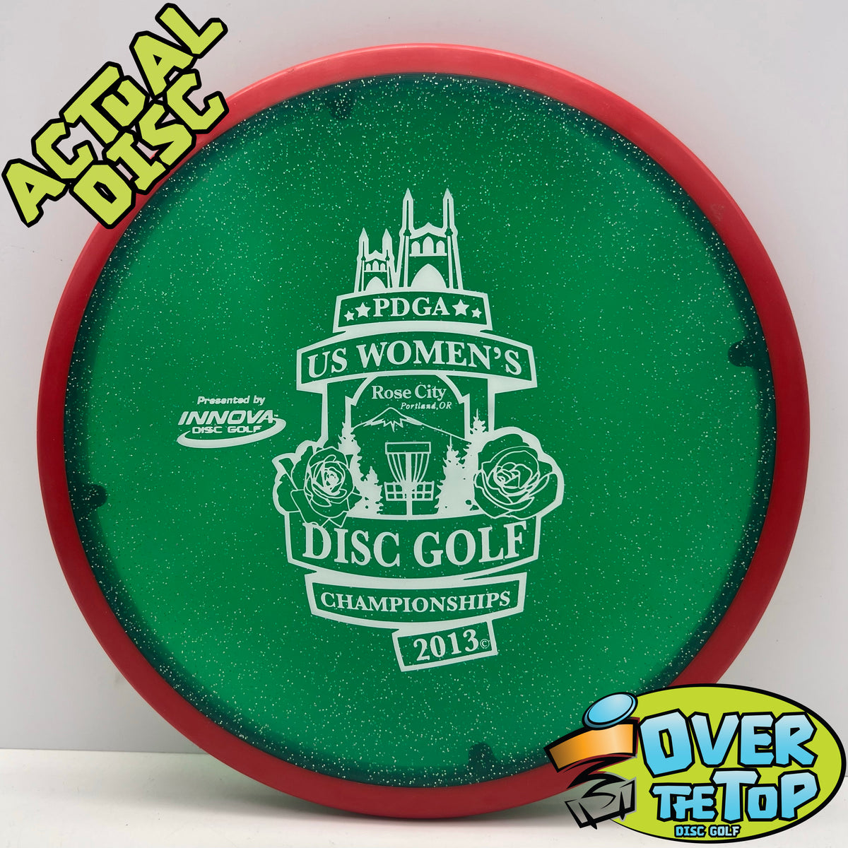 Atlas Champion MetalFlake Overmold 180g – Over The Top Disc Golf