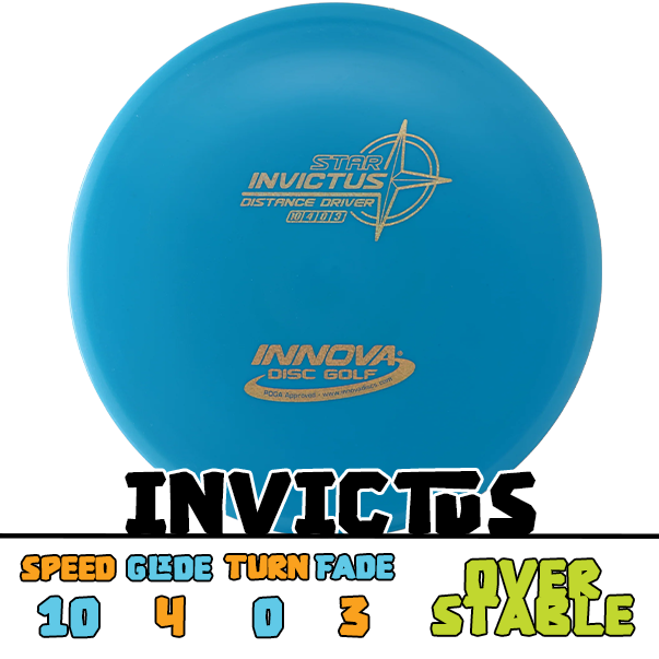 Innova Invictus distance driver disc