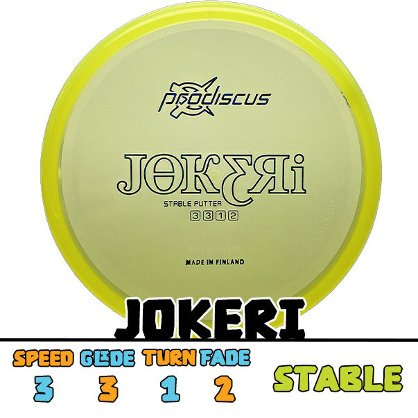 Prodiscus Jokeri putter disc
