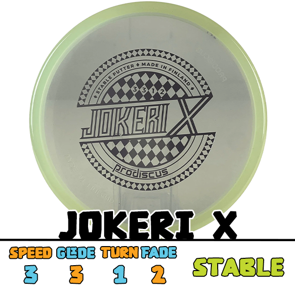 Prodiscus Jokeri X putter disc