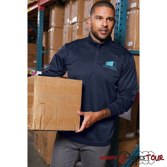 Men's Silk Touch Performance Quarter Zip (K584)