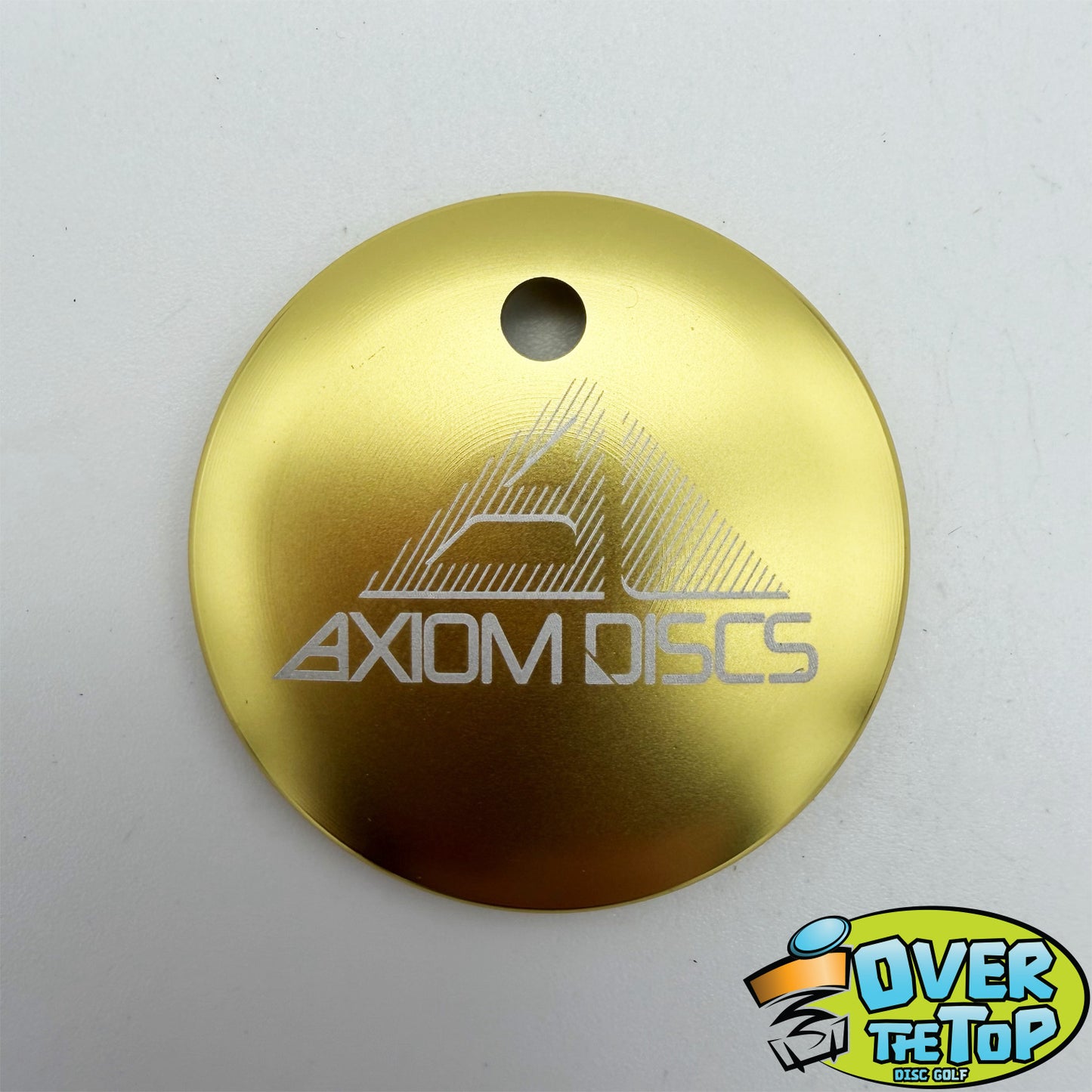Axiom Discs 3.5cm Micro Metal Keychain