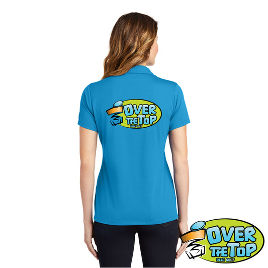 Over The Top Disc Golf Racermesh Polo