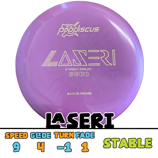 Prodiscus Laseri control driver disc