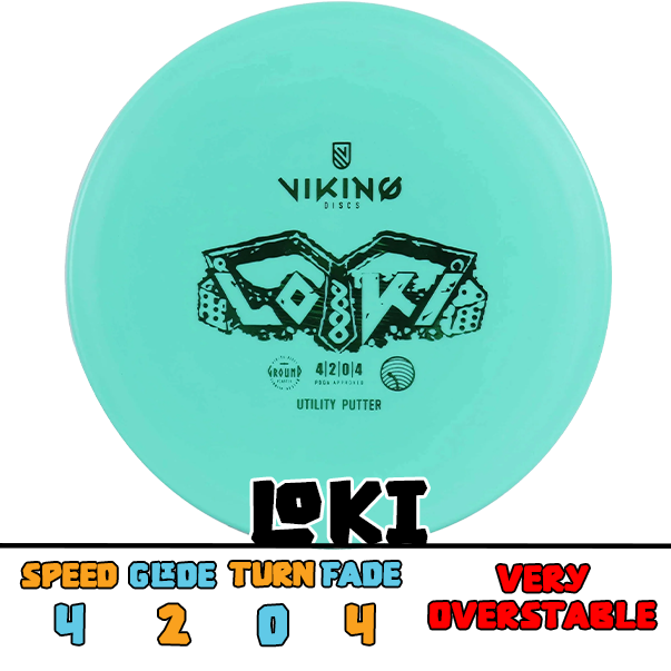 Viking Discs Loki putter disc