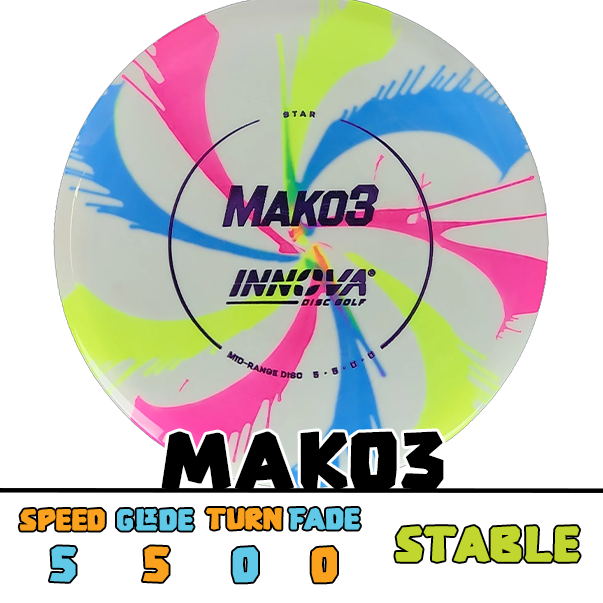 Innova Mako3 midrange disc
