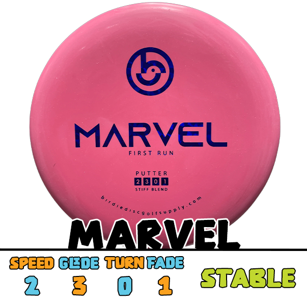 Birdie Disc Golf Supply Marvel putter disc