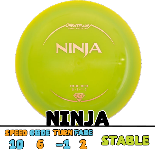 Gateway Ninja distance driver disc