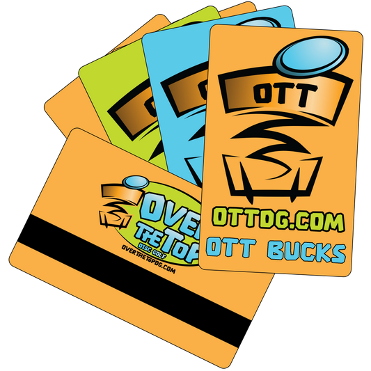 Over The Top Disc Golf Gift Certificate