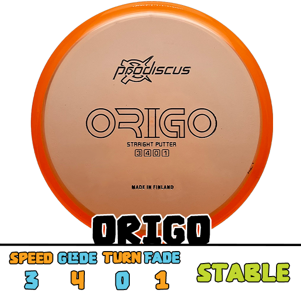 Prodiscus Origo putter disc