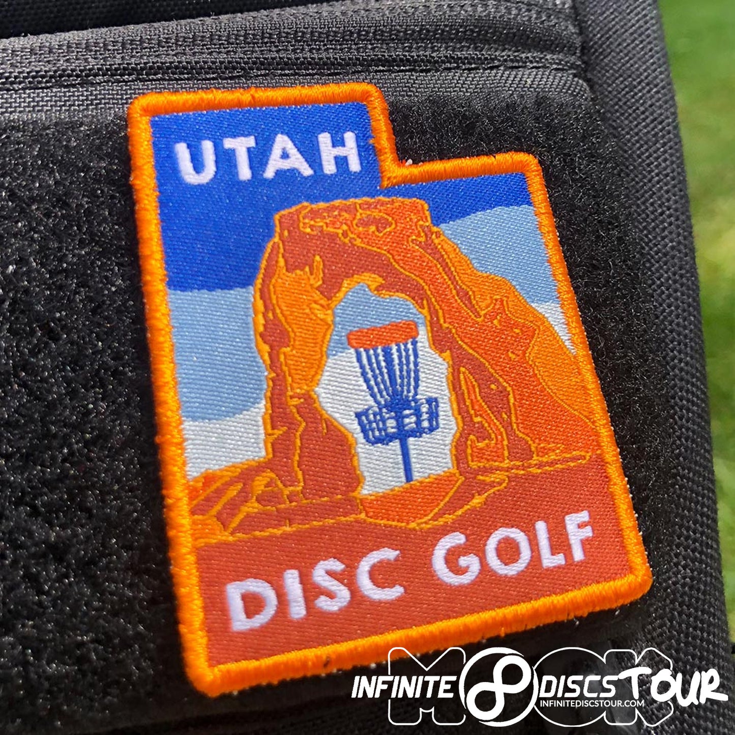 Disc Golf Pins Velcro Patches